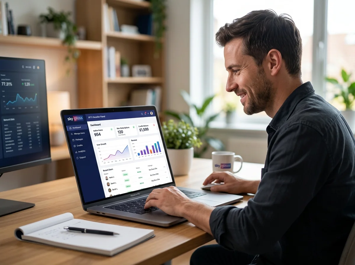 Professional IPTV Reseller Panel for IPTV resellers